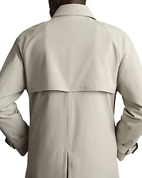 Scramble Nylon Blend Long Topcoat