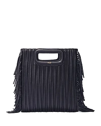 Maje Quilted Leather M Bag