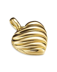 David Yurman Sculpted Cable Heart Locket