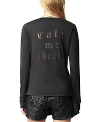Tunisian Long Sleeve Tee