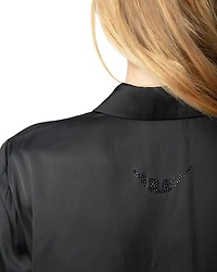 Thely Satin Blouse