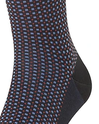Uptown Tie Knee High Socks