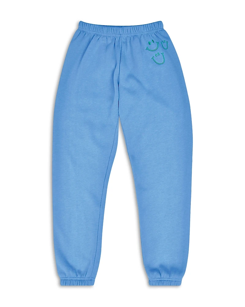 Iscream Girls' Happy Faces Basic Sweatpants - Big Kid
