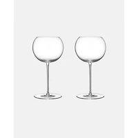 Geometry White Wine Glass, Set of 2