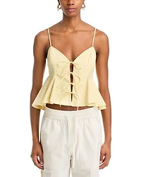 Emmet Poplin Tank Top