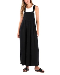 Chambray Overall Maxi Dress