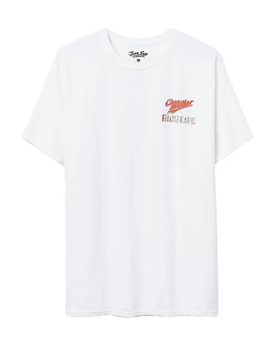 Junk Food Clothing Unisex Miller High Life Waterfall Flea Market Tee