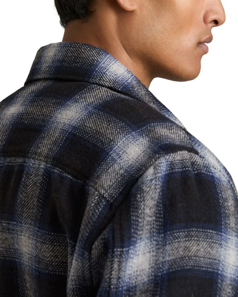 Crosby Check Pocket Long Sleeve Overshirt