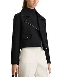 Arlow Wool Blend Biker Jacket