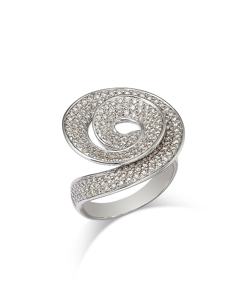 Bloomingdale's Fine Collection Diamond Swirl Ring