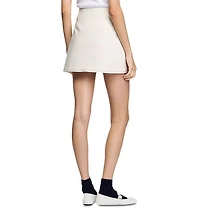 Short Box Pleated Skirt