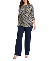 Printed Long Sleeve Top