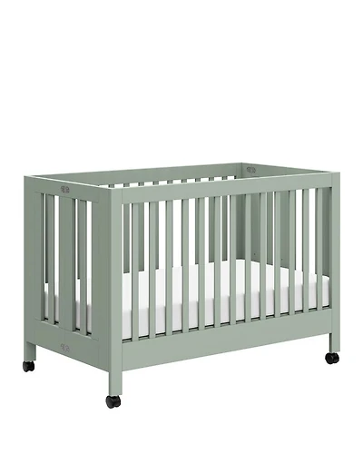 Maki Portable Folding Crib with Toddler Bed Conversion Kit