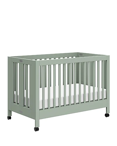 Babyletto Maki Portable Folding Crib with Toddler Bed Conversion Kit