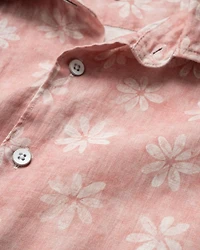 Belleknowes Regular Fit Short Sleeve Linen Shirt