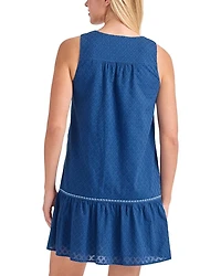 Tassel Trim Swim Cover-Up Dress