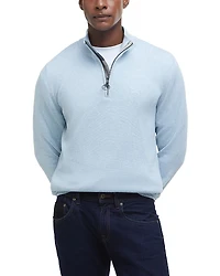 Barbour Cotton Half Zip Knitted Jumper