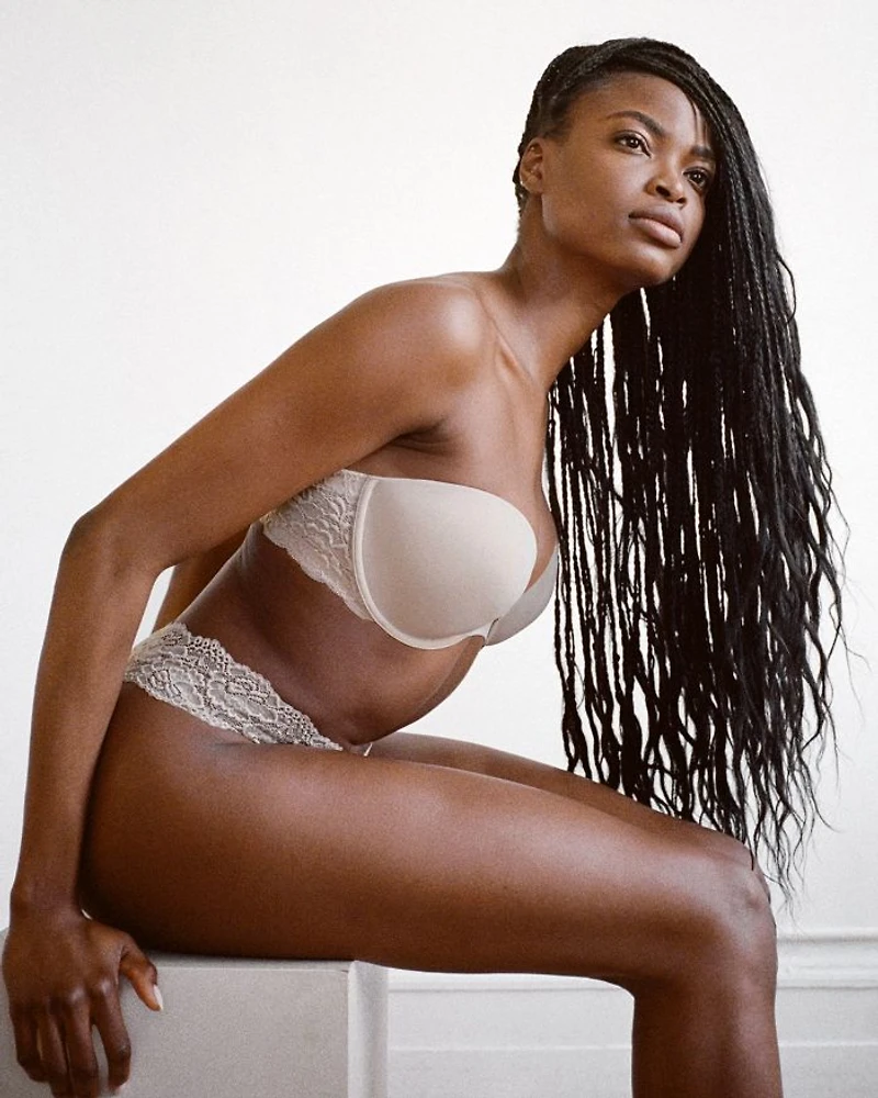 Goddess Plunge Strapless Bra