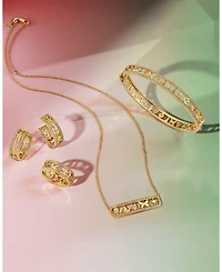 Wicked x Sydney Evan 14K Yellow Gold Diamond Open Icon Pendant Necklace, 18"