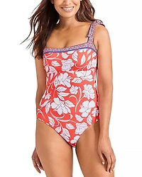 Island Cays Citrus Coral One Piece Swimsuit