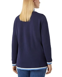 Sport 1A Uscita Melk Crewneck Cardigan Sweater