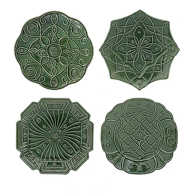 Juliska Jardins Du Monde Assorted Dessert/Salad Plates