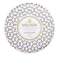 Mountain Lavender & Chamomile 3 Wick Tin Candle, 12 oz.