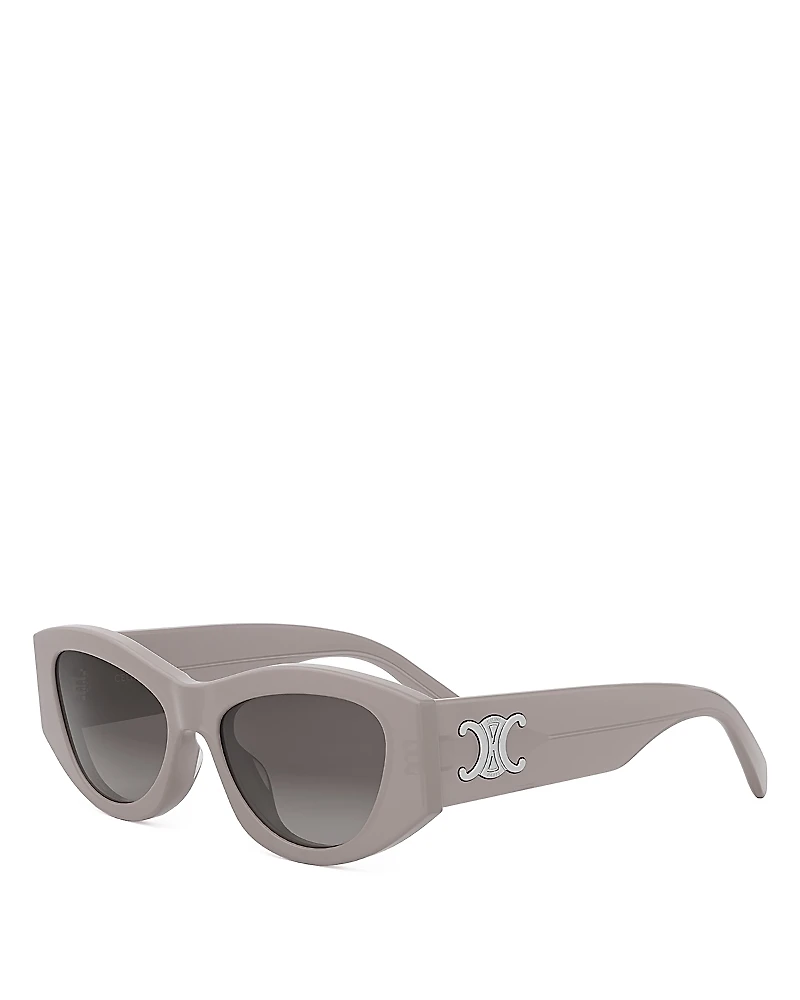 Celine Triomphe Geometric Sunglasses, 55mm