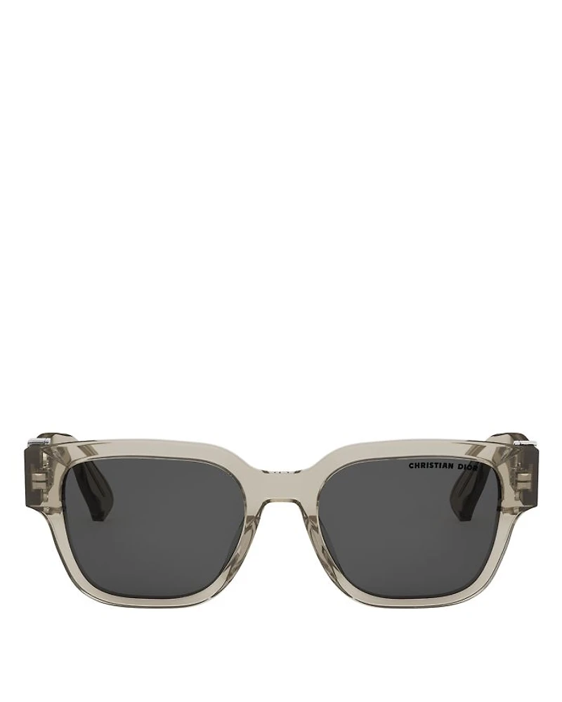 DiorOblique S1I Square Sunglasses, 53mm