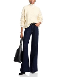 Skylar High Rise Flare Jeans Rinse