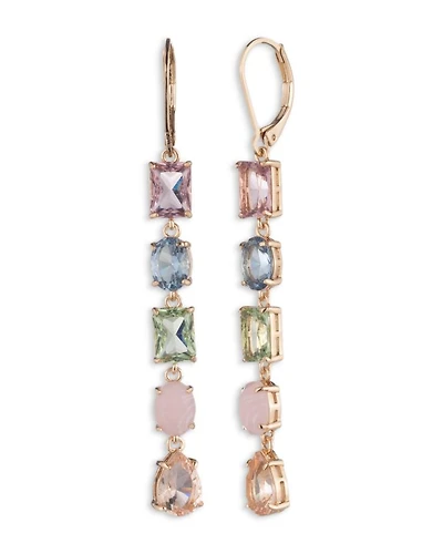 Linear Stone Earrings