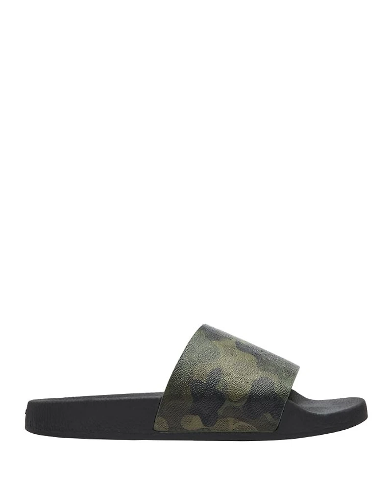 Men's Signature Camo Print Slides