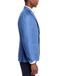 Delave Linen Hopsack Regular Fit Unstructured Sport Coat - Exclusive