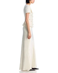 Boucle Tailored Gown