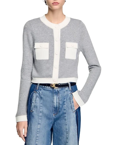 Two Tone Cardigan