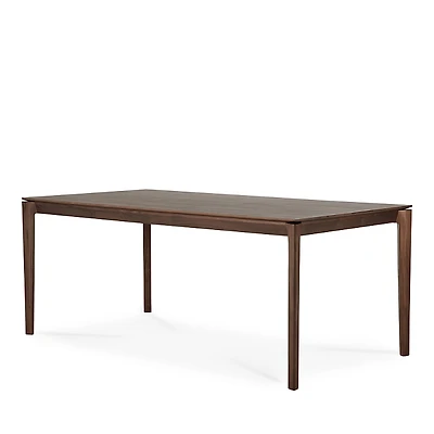 Ethnicraft Bok Dining Table, 71 x 35 Teak Brown
