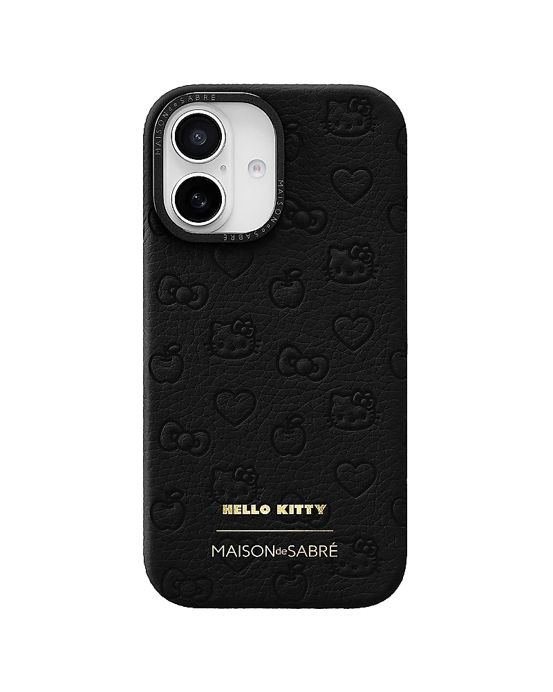 Maison de SABRE Hello Kitty Leather Phone Case (iPhone 16)
