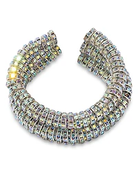 Pearl Octopuss. y Cleopatra Crystal Cuff Bracelet