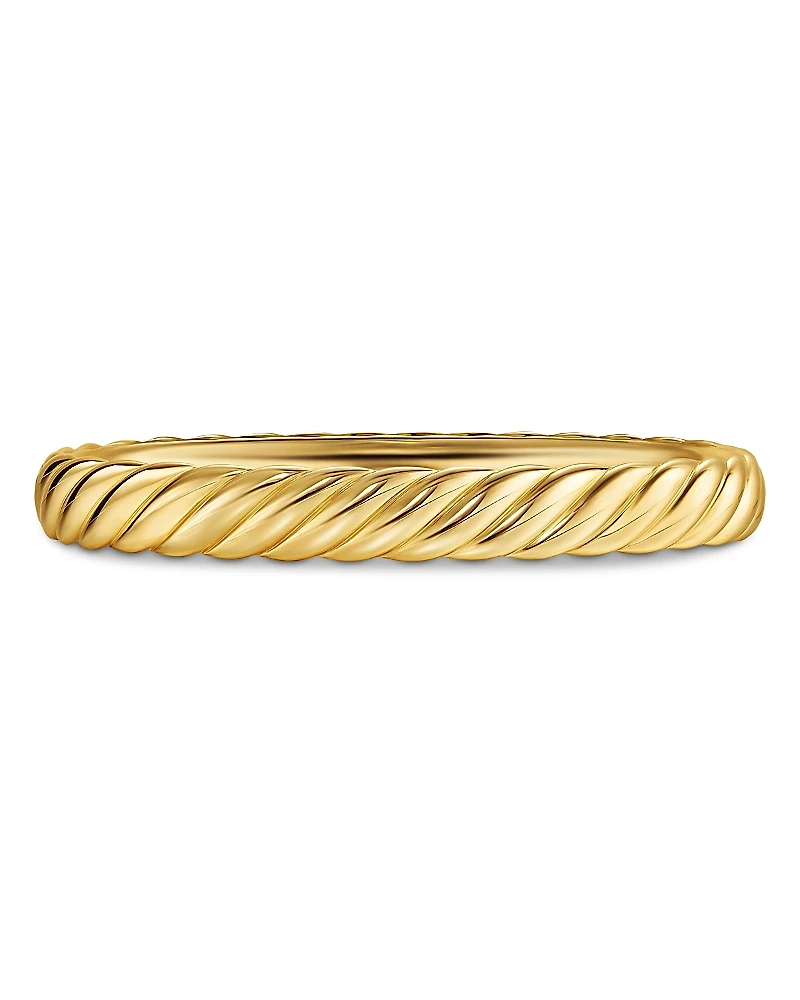 Sculpted Cable Bangle Bracelet