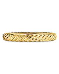 Sculpted Cable Bangle Bracelet