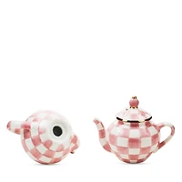 Rosy Check® Teapot Salt & Pepper Set