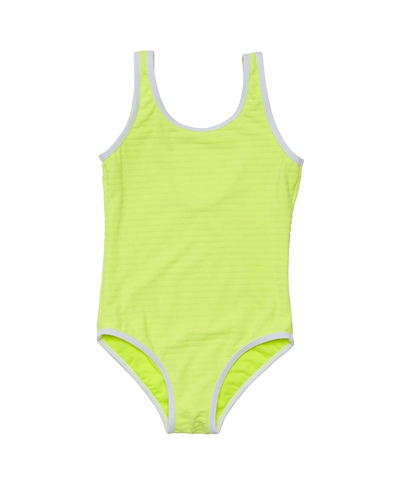 Snapper Rock Unisex Citron Zest Scoop Swimsuit