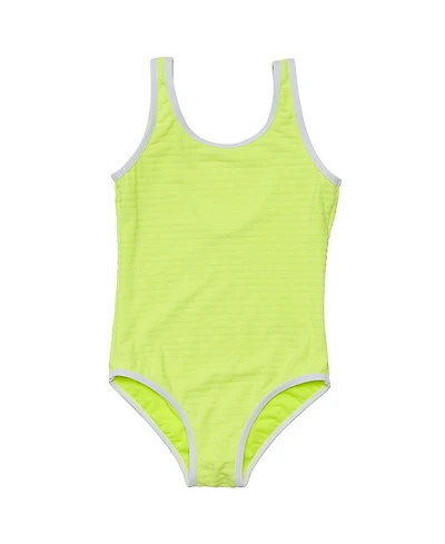 Snapper Rock Unisex Citron Zest Scoop Swimsuit