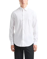 Emporio Armani Textured Button Up Shirt