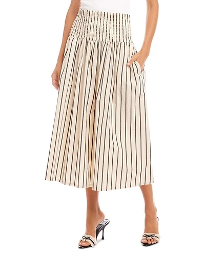 Rhea Striped Skirt