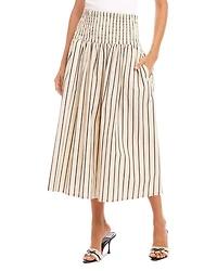 Rhea Striped Skirt