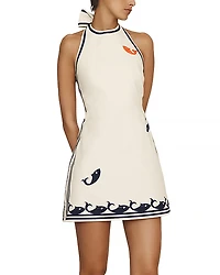 Alemais Marine Mini Dress