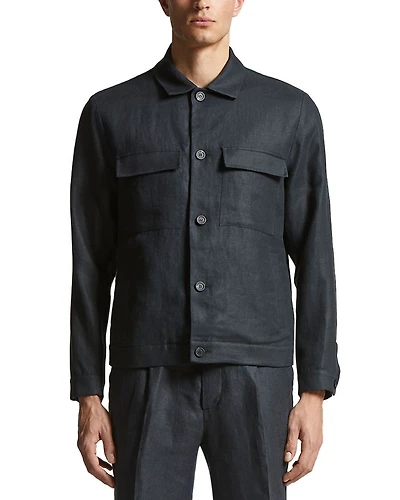 Button Front Overshirt