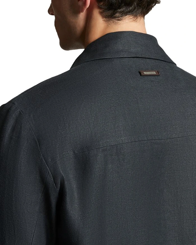 Button Front Overshirt