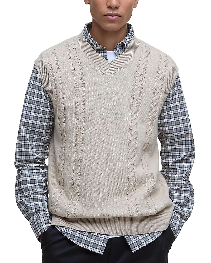 Barbour Navar Regular Fit Knit Vest